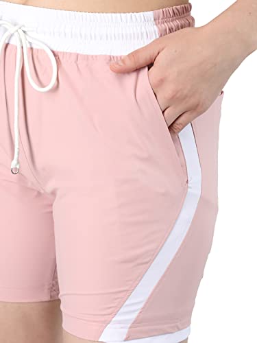 Image of CHKOKKO Summer Basketball Sports Workout Gym Training Wear Shorts for Women