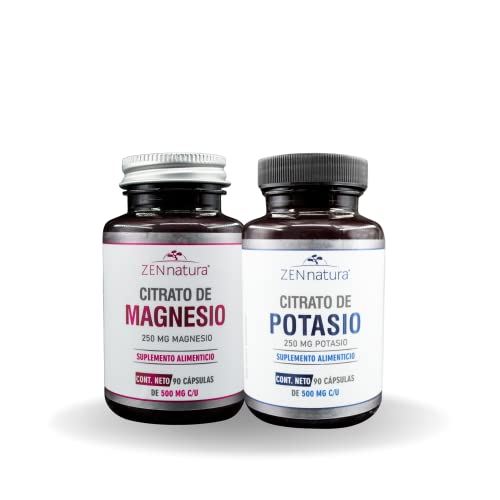 vitaminas con magnesio y potasio Marca Zen Natura