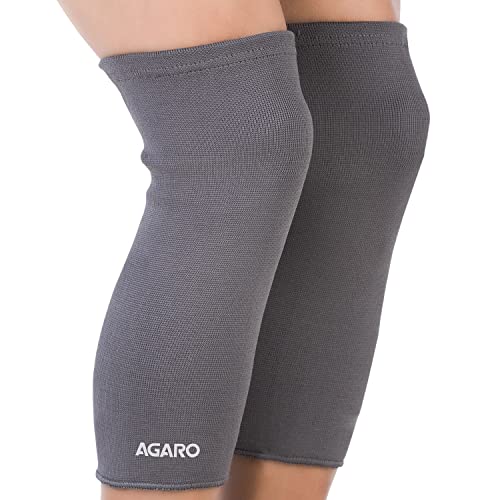 AGARO Stretchable Knee Support, Breathable Fabric, Uniform Compre...