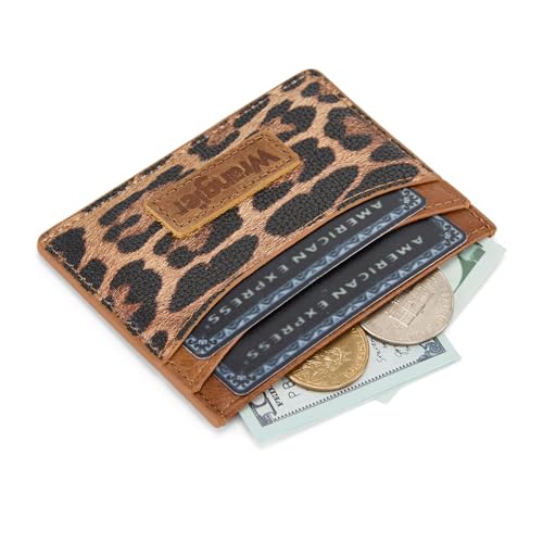 Image of Montana West X Wrangler Credit Card Holder for Women Rfid Blocking Slim Thin Credit Card Wallet Small Credit Card Organizer for Ladies Female