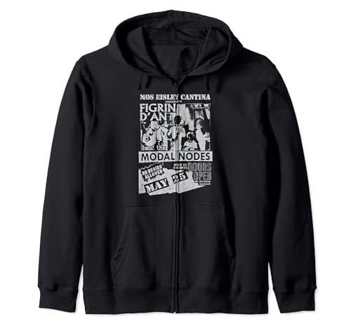 Sweat Star Wars Mos Eisley Cantina hoodie zippé homme femme vêtement collector