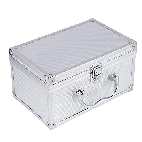 Micvtve Aluminum Alloy Tool Box Portable Equipment Instrument Case Display Case Suitcase Hardware Tool Case 230X150X125mm - Image 4