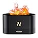 CJBIN Aroma Diffuser mit Flammen Effekt, 180ml Flame Diffuser, Leise Ultraschall Luftbefeuchter Duftöl Diffuser mit 2 Helligkeit und Automatische Abschaltung für Zuhause, Büro, Schlafzimmer oder Yoga