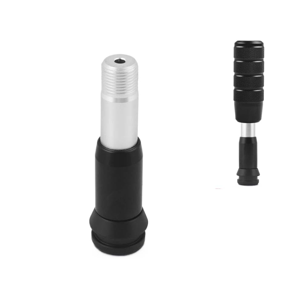 Zenithride Men's Onecolor Aluminum Car Shift Head Converter M18×1.5 Compatible With Automatic Transmission Car Gear Shift Knob