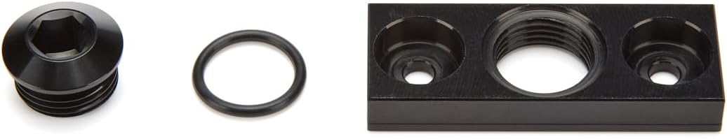 EZ View Timing Window | Aluminum Construction with Plug | Black Anodized Finish | Sprint Car Applications | Each