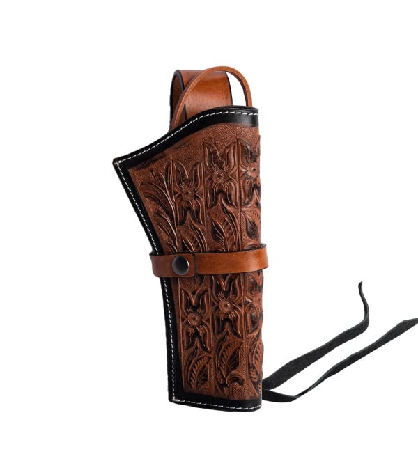 Hulara Leather Western Gun Holster Heritage Rough Rider .Colt SAA Wrangler Single Six Vaquero Uberti Cattleman Cowboy Holsters for 5.5" and 6.5" Barrel Revolver Holster