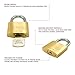 ABUS 55/40 Solid Brass Padlock with 2 Keys for School, Gym, Cabinet 1 1/2in (40mm) Wide, Keyed Different