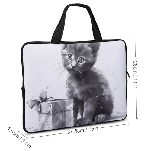 Mallette ordinateur portable chat imperméable antichoc voyage - 3
