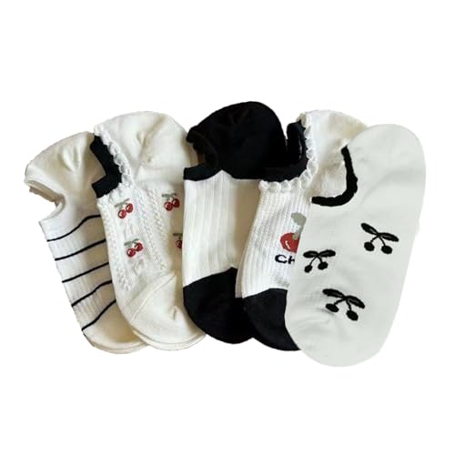 Benefeet Sox Cute No Show Socks for Women Low Cut Socks for Girls Liner Invisible Socks Cotton Flat Boat Loafer Socks