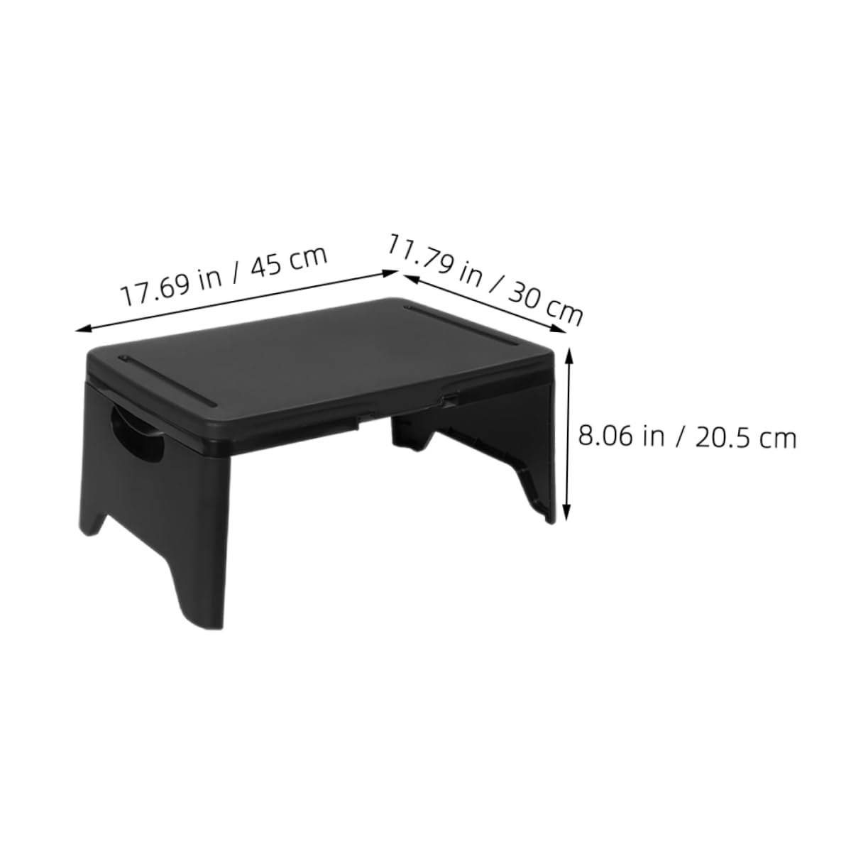 Homoyoyo Multipurpose Folding Lap Desk Laptop Breakfast Reading Table Storage Portable for Home Office