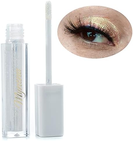 Mynena Yellow Gold Metallic Color Changing Liquid Eyeshadow Eyeliner Talc- Free Gluten-Free Sulfate-Free Cruelty-Free Vegan - Eiliana