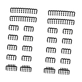 Pack généreux : avec notre peigne à câbles, fournissant un nombre suffisant de peignes pour diverses tâches de gestion des câbles