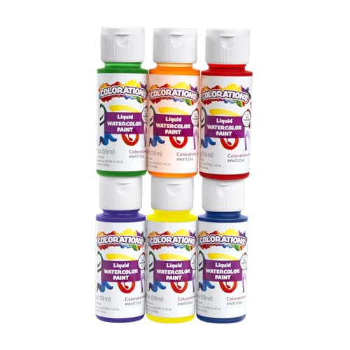 Colorations Liquid Water Color Paints,...