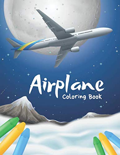Airplane Coloring Book: Planes Colouring Books for Toddlers. Various ...