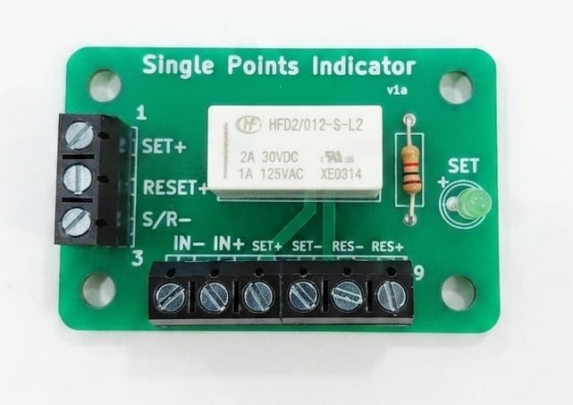 Model Railway Single Points Position Indicator Module