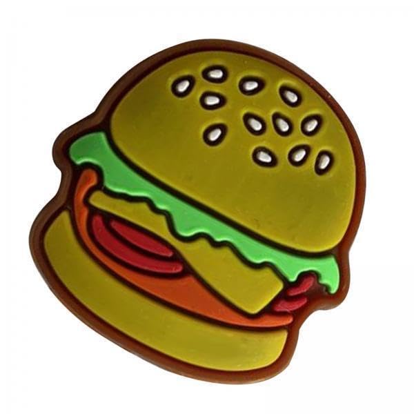 MERISHOPP 2xTennis Racket Vibration Dampener Shock Absorbing Soft for Racquet Outdoor Hamburger Shape| Sports Training Aid | Athletic Training Gear-picture-31