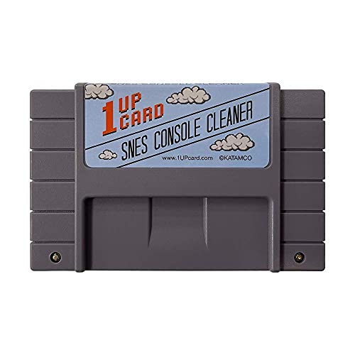 image for 1UPcard Cleaning Kit Compatible With SNES (Super Nintendo) and RetroN 