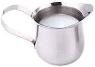 JIYANANDPKFH Dzbanek do kawy 6. 0ML / 90 ML / 150ML / 240ML Ze stali nierdzewnej Pojemnik na mleko Pitcher Cup Puchar Pianka Ekspres do kawy Pulpit Espresso Coffee Cup Barista (Color : 60ml)