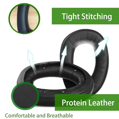 Gobelieve Repuestos de Almohadillas para Auriculares Compatibles con Sennheiser GSP 370/350/303/302/301/300 miniatura 4