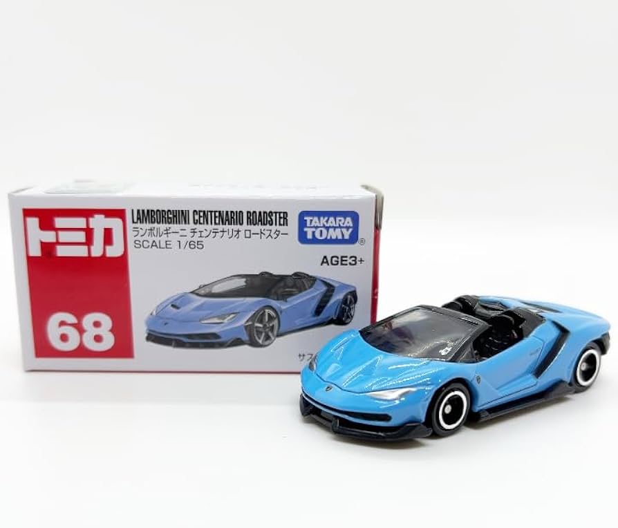 Amazon | トミカ アジア限定トミカ 68 ランボルギーニチェンテナリオ