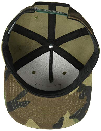 Rome Snowboards Graphic Snowboarding Logo Cap, Ollie Ropes Camo, One Size