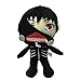 Bleyoum Stofftier 30cm Cartoon Anime Plüschtier Tokyo Ghoul Einäugiges Kaneki Ken Schwarz Gefüllte Puppe