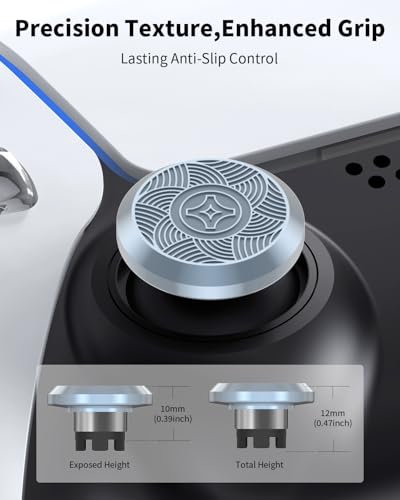 Joysticks interchangeables KD.FLY et bases en métal pour manette PS5 géométrie