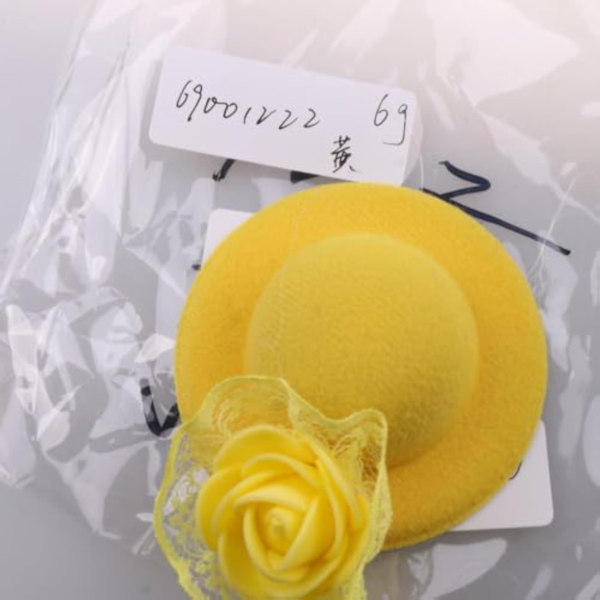 Vintage Round Bowler Doll Hat Cap for 28-30cm Dolls