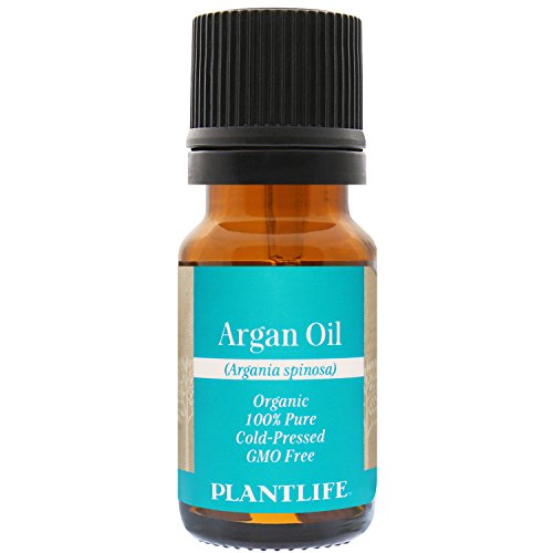 Plantlife Organic Argan Oil 10 ml - 100% Pure Cold Pressed Base Oil for Aromatherapy