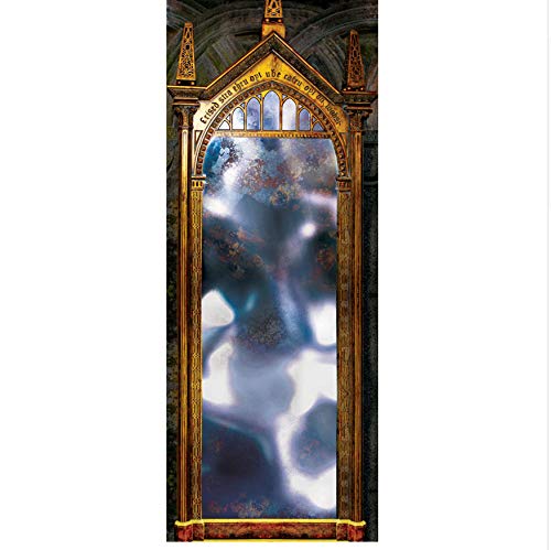 Diy 3D Wandaufkleber Wandbild Home Decor Hogwarts Spiegel Des Wunsches Art Removable Door Sticker Decole 77X200 Cm Türaufkleber