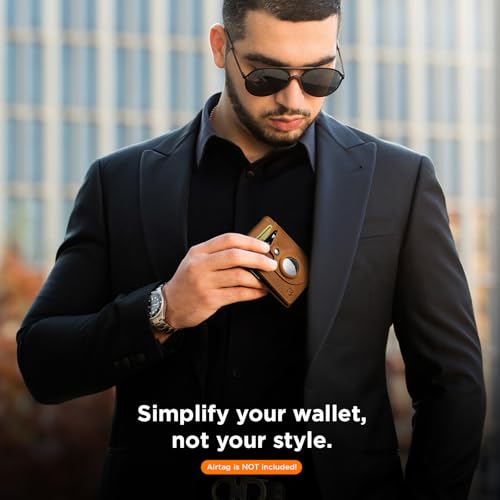 SERMAN BRANDS Men's RFID Blocking Money Clip Wallet
