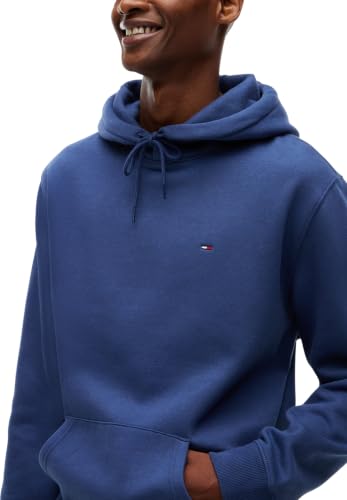 Tommy Jeans Herren Kapuzenpullover TJM Reg S Flag Dm0Dm20742, Blau (Basic Navy), 4XL – Ansicht 3