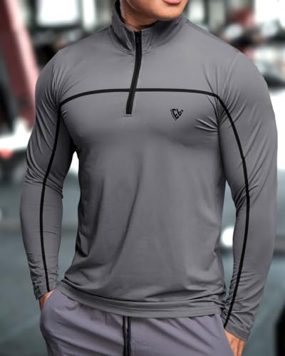 Image of Noble Monk Men's Active wear Regular Fit T Shirt |Full Sleeves |Casual T-Shirt for Men