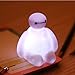 Produktbild Veilleuse 7 Changement De Couleur Big Hero 6 Cartoon Led Night Light Table Lampe De Bureau Chambre Décoration Incroyable Enfants Bébé Jouet Cadeau-Blanc
