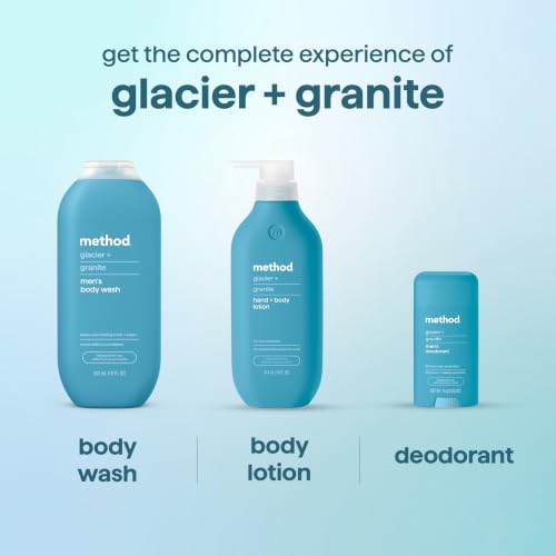 method Hand + Body Lotion for Men, Glacier + Granite, 14 fl oz - image 8