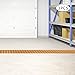 Fiberglass Grating Cover, FRP Drainage Grate Panel, Outdoor Trench Grating, Industrial Floor Grate, Heavy Duty Grille Plate for Deck, Sidewalk, Ramp, Wash Area (3, 48.03 * 10.62 * 1.49 in)
