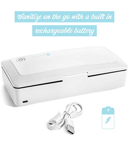 UV Sanitizer Box - UV Sterilizer for Esthetician - UV Phone Sanitizer Box for Mobile Phone, Glasses, Nail Tool, Beauty…