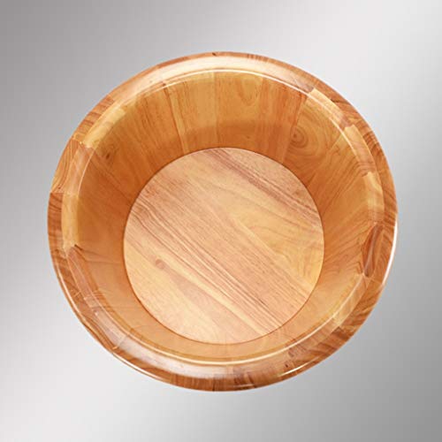 Barril para baño de pies en madera sólida para pedicure miniatura 3
