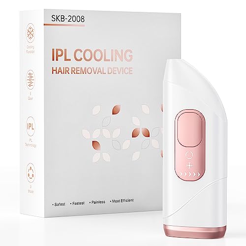 Ipl Laser Hair Removal Device For Women And Men With Ice Cooling Function, Unlimited Flashes, Permanently Reduces Body And Facial Hair Regrowth #TOP30