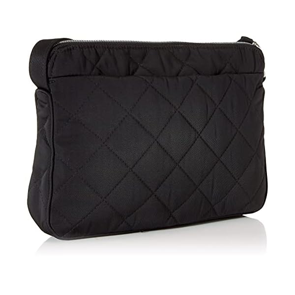 Vera-Bradley-Womens-Performance-Twill-Little-Hipster-Crossbody-Purse-with-RFID-Protection Vera Bradley Women's Performance Twill Little Hipster Crossbody Purse With RFID Protection, Black, One Size