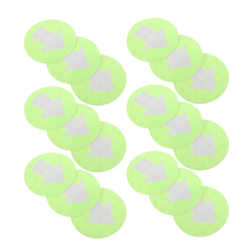 Sosoport Easy Install Arrow Direction Signs 20pcs Reflective Markers for Trails Stairs Hunting