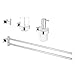 Produktbild Grohe Bad-Set 4 in 1 Cube, 1 Stück, 40847001