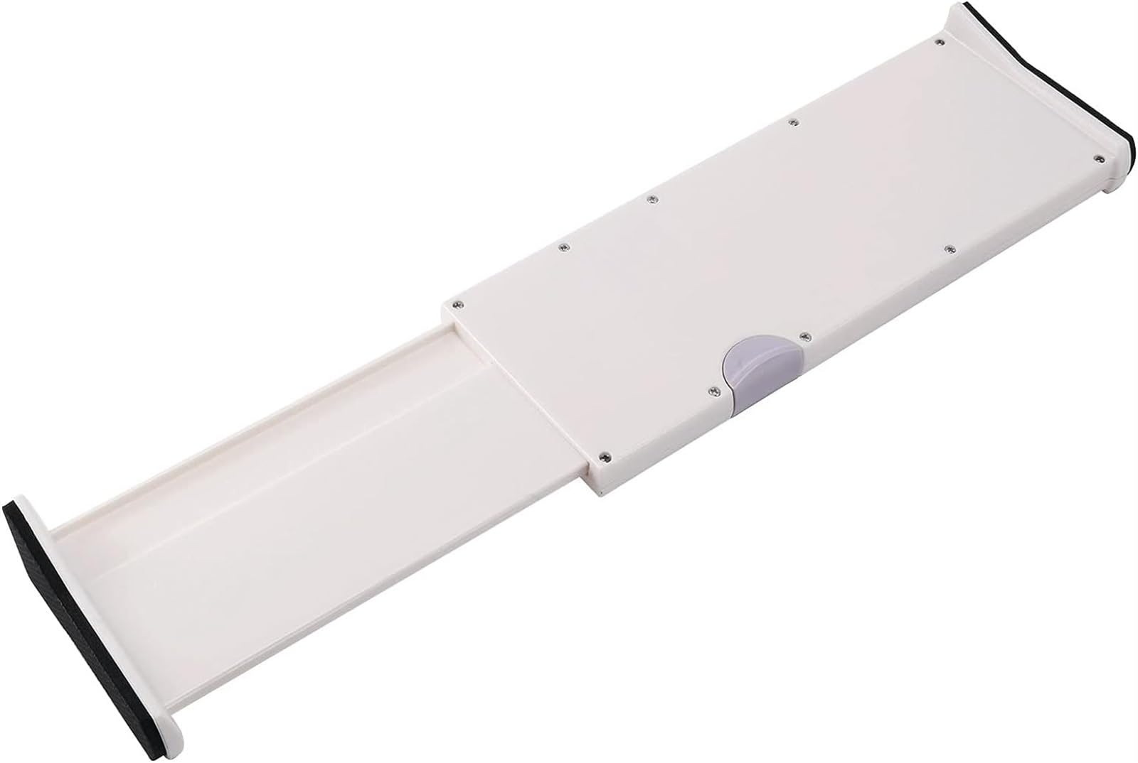 VERIMP Schubladentrenner Schubladenteiler, Organizer 5 Stück Verstellbare Trenner 10,2 cm Hoch, Erweiterbar Von 27,9–43,2 cm, for Schlafzimmer Badezimmer Schrank, Kleidung Büro Küche, Aufbewahrung