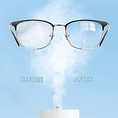 3 Pack Anti Fog Wipes for Eyeglasses, Reusable No Fog Glasses Lens Wipes for Glasses Cleaning Cloths for All Kinds of Lenses, Spectacle, Screen Cleaner Can Be Reused 400 Times