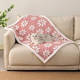 Yaning Manta impermeable para perro, rosa