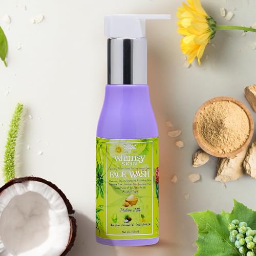 Image of Whimsy Beauty Face Wash with Multani Mitti for Kids & Teens (6-16 Years) 100ml | Cruelty-Free, Non-Toxic, Organic Skin Care for All Skin Types
