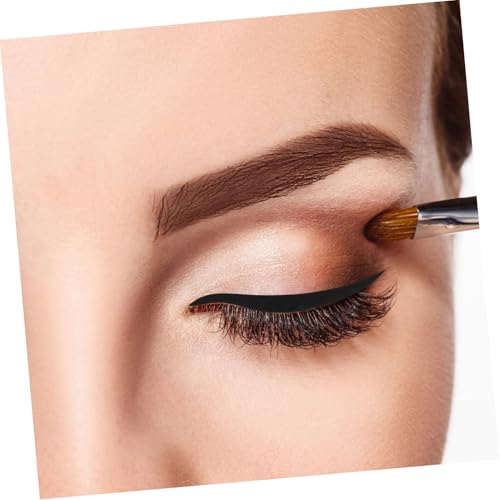 80 pares de adhesivos negros para delineador y sombras de ojos miniatura 4