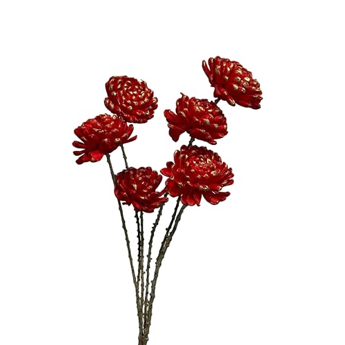 Ramo Orquídeas de Madera Sola Orgánica, 6 Tallos miniatura 1