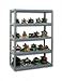 Tennsco Corp., Tennsco Heavy Duty Die Rack, Hrxhs-723696, Size W X D X H: 72 X 36 X 96", Shelves Incl: 5, Product Weight: 434, Option A: Sand, Rxhs-723696