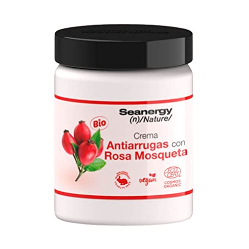 Cosmética mujer de la marca Seanergy: crema hidratante para cuidado corporal, Nature-Vegan Rosa Mosqueta crema hidratante (300 mililitros)
